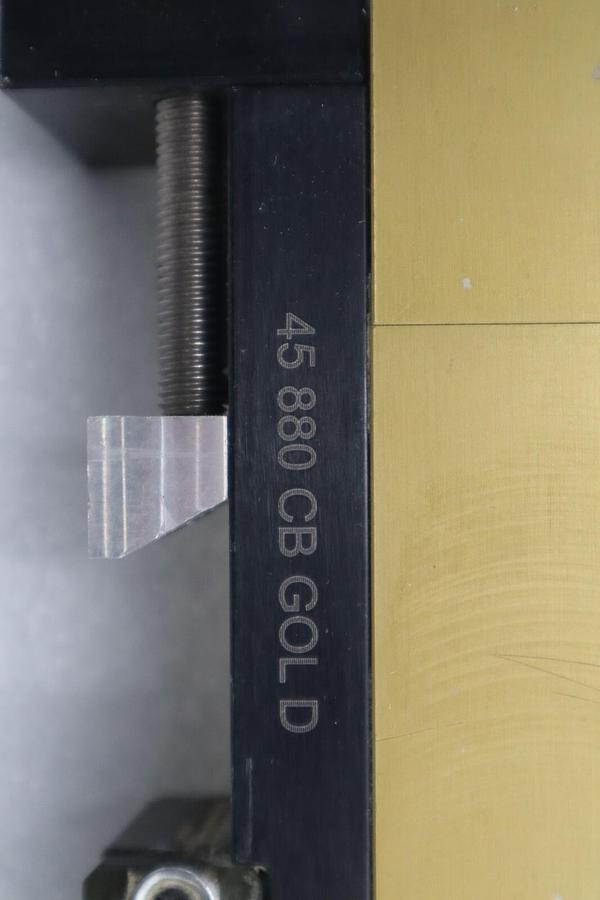 Used Mario Cotta 45 880 CB Gold Pneumatic Shear Knife Holder STOCK S-127-A
