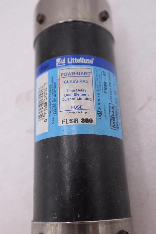 LITTELFUSE FLSR 300 INDICATOR FUSE 600VAC 300VDC 300A STOCK 2207A