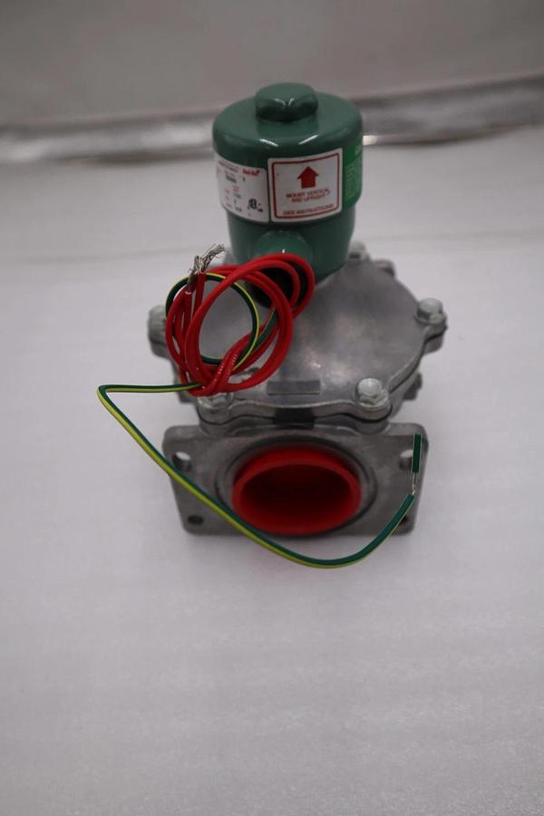 Asco RedHat 8214280 24 DC High-Flow Fuel Gas Shut Off Solenoid Valve STOCK H1581