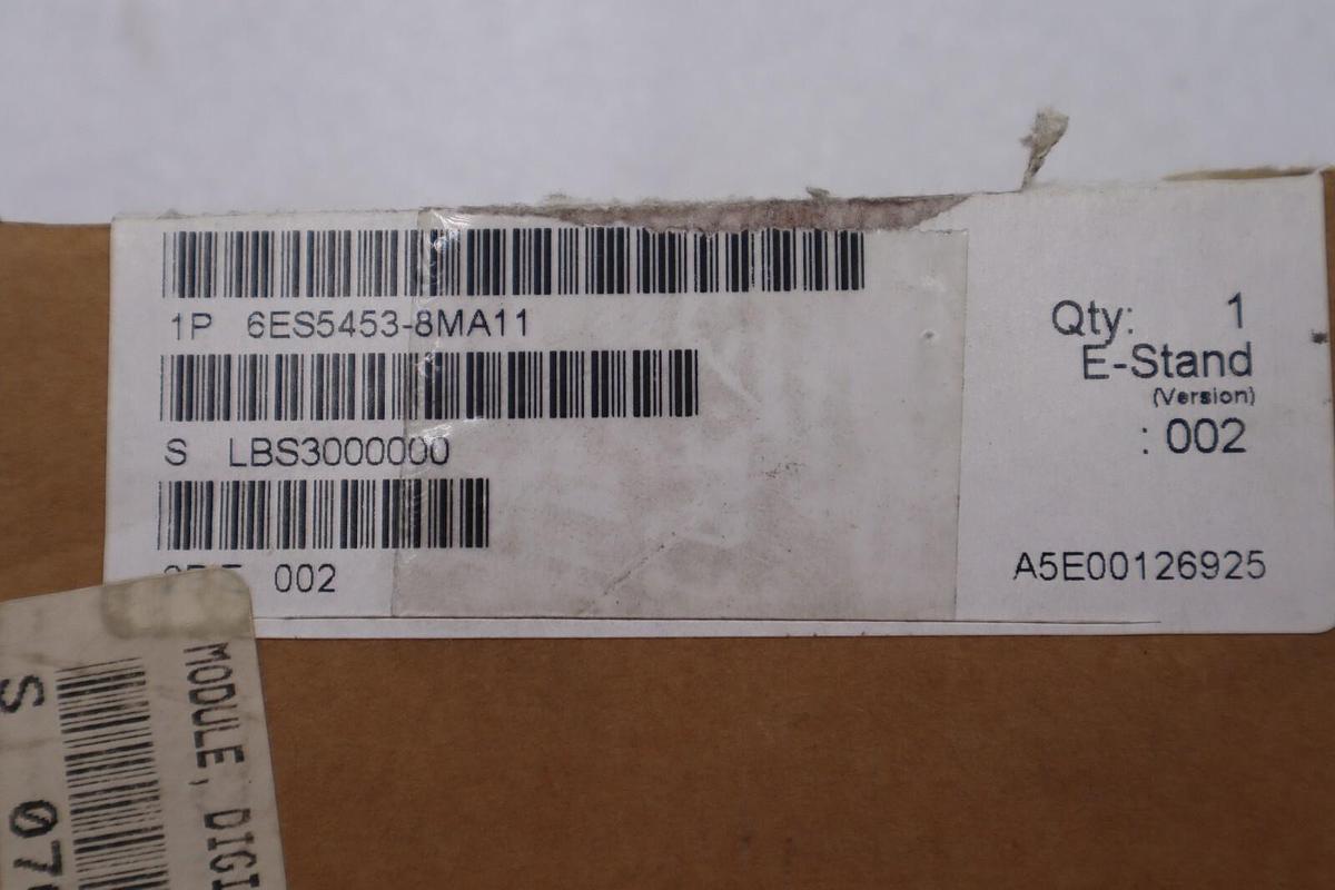 SIEMENS 6ES5453-8MA11 DIGITAL OUTPUT MODULE NEW STOCK #K-1198A