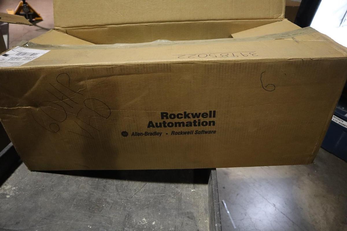 Used ALLEN BRADLEY 20BD077A0AYNAND0 POWERFLEX 700 DRIVE VFD 60 HP NEW UNIT STOCK S193