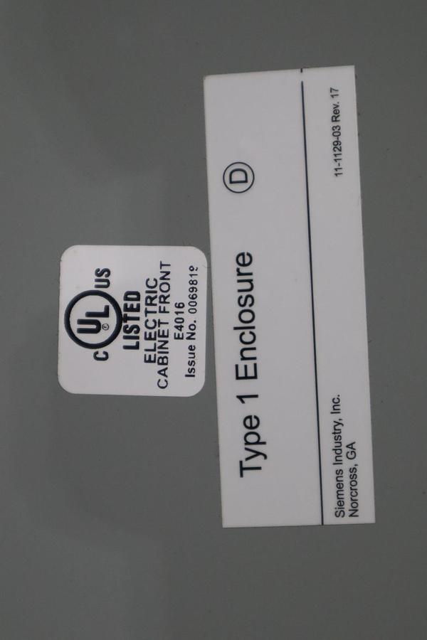 Used SIEMENS P1 250A 208Y/120V P1C30BL100ATST MAIN BEAKER STOCK HS41