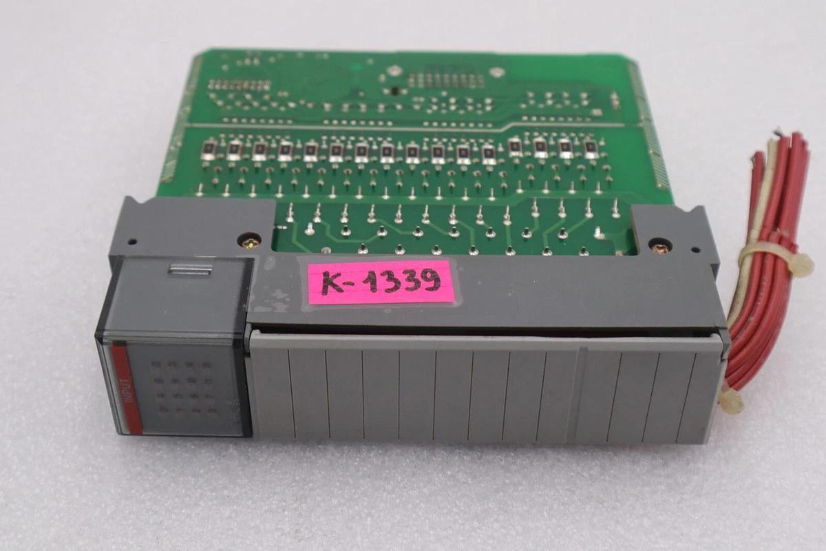Used ALLEN BRADLEY 1746-IA16 SLC500 INPUT MODULE SERIES C STOCK #K-1339