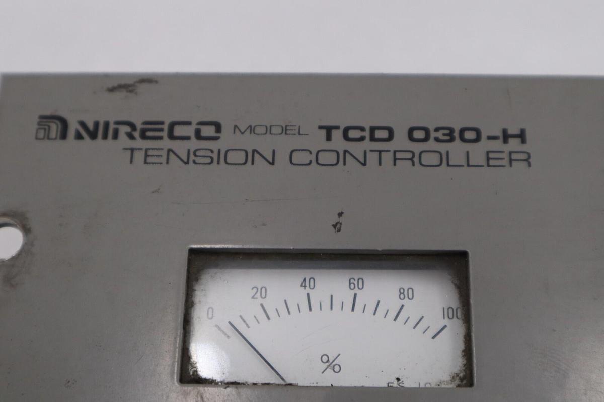 Used HORTON NIRECO TENSION CONTROLLER TCD030-H STOCK 3447-A