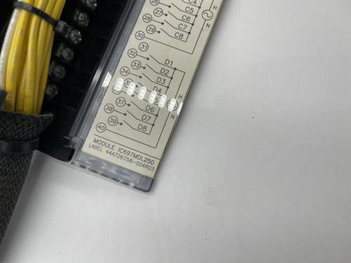 Used GE Fanuc IC697MDL250 120 VAC Input Module STOCK 1555