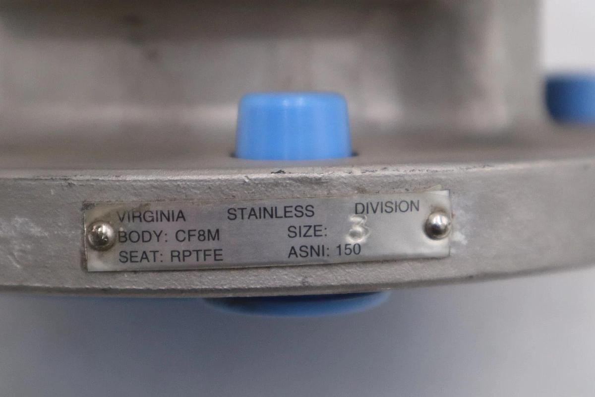 Used Sharpe 3" 3-150 CF8M 1-Piece Ball Valve - STOCK GF617