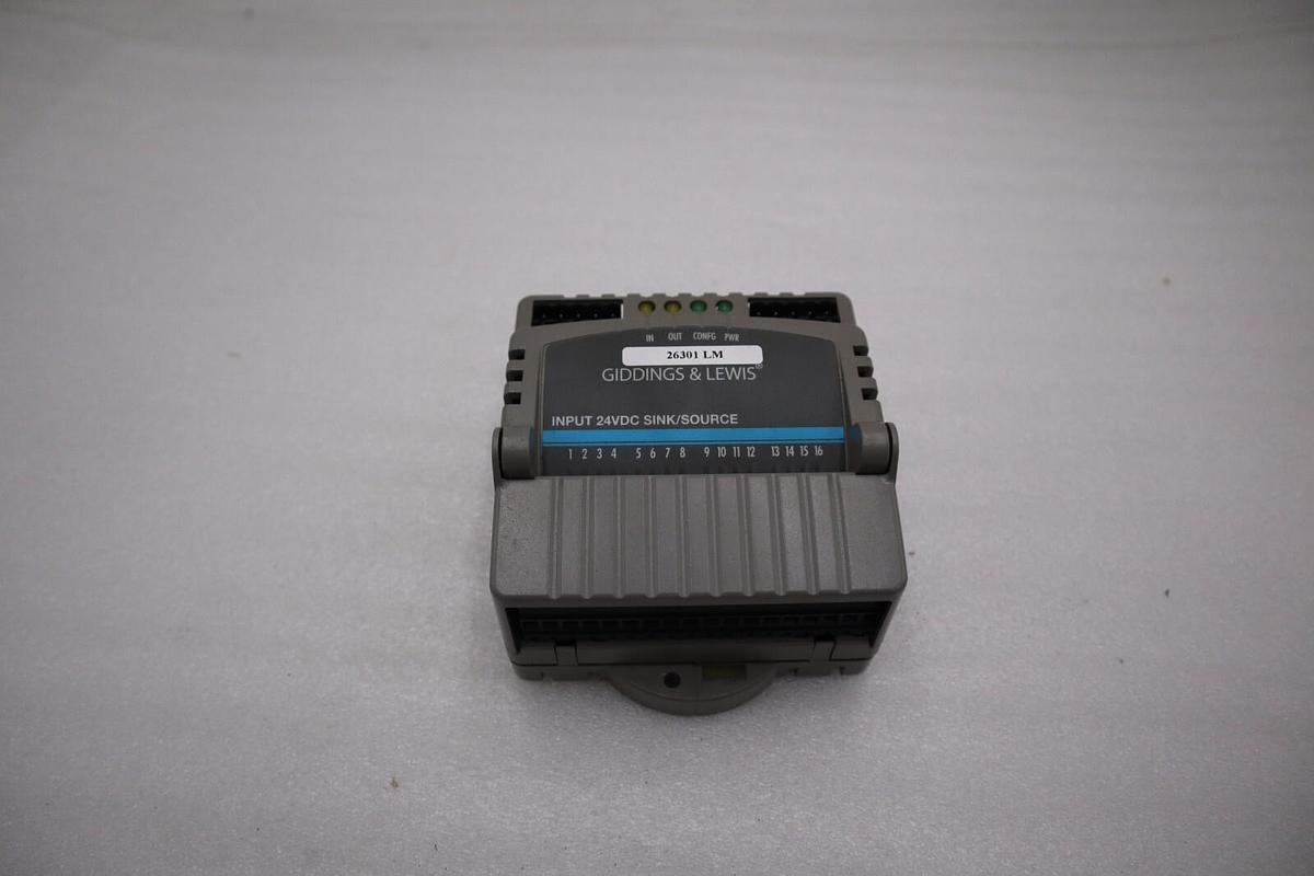 Used Giddings & Lewis M.1300.7372 R1 Input Module 24VDC SINK/SOURCE STOCK 5179A