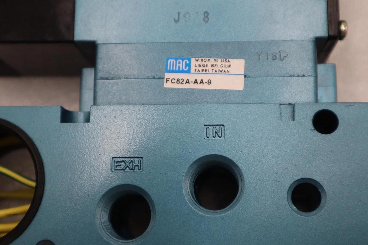 Used NEW MAC VALVES INC 82A-AC-CPA-TM-DAAP-2DA-9 / 82AACCPATMDAAP2DA9 STOCK H906