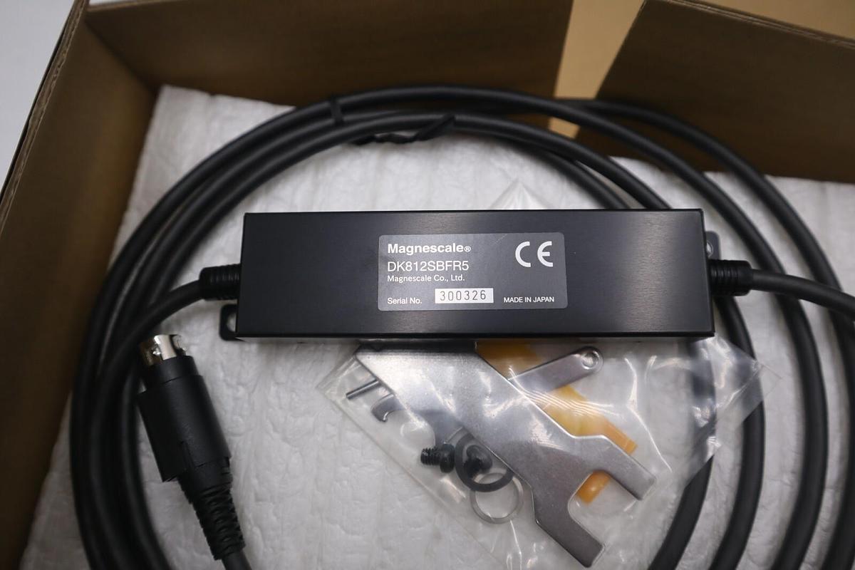 Used MAGNESCALE CO DK812SBFR5 GAUGING PROBE NEW IN BOX STOCK 600D