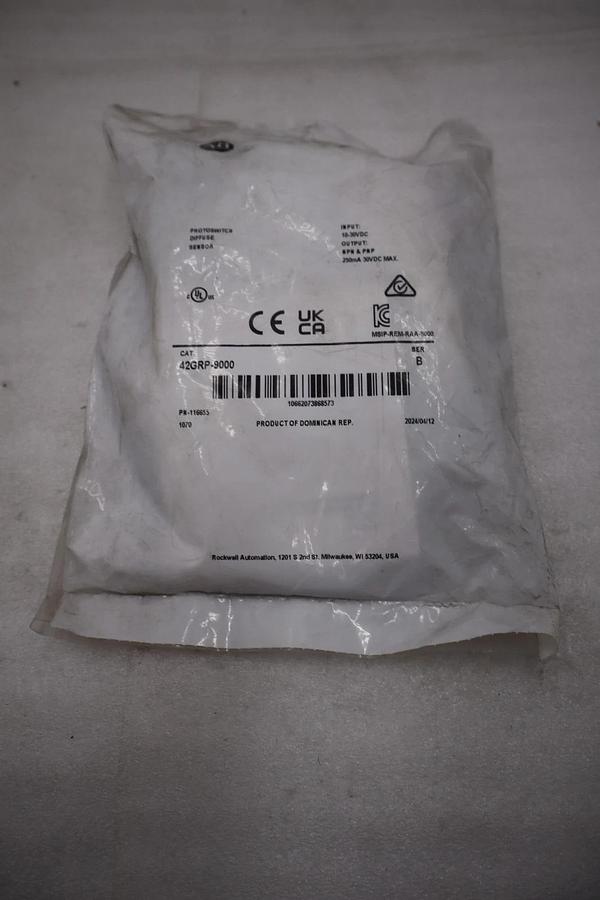 Used Allen Bradley Photoswitch 42GRP-9000-QD1 SER B - STOCK GF210A