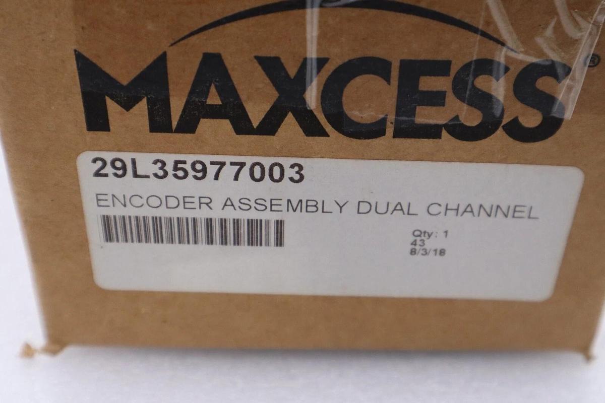 NEW MAXCESS 29L35977003 ENCODER ASSEMBLY DUAL CHANNEL STOCK K-3026A