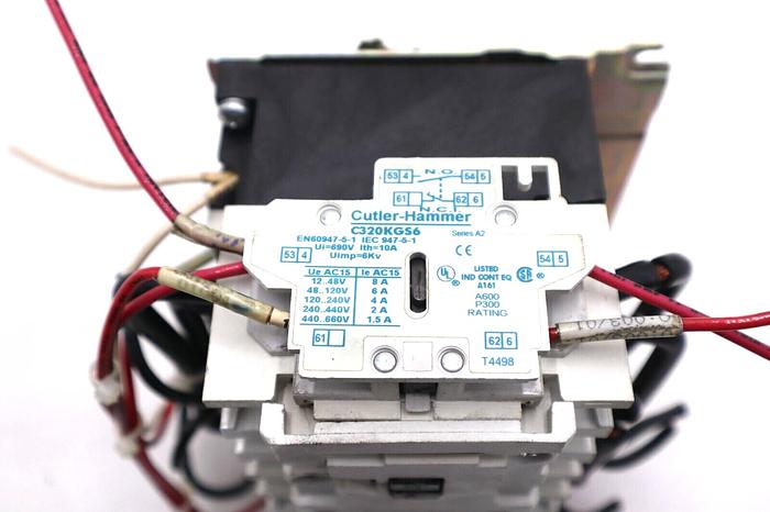 Used EATON CUTLER HAMMER CN55GN3 NEMA SIZE 2 SERIES B1 AMPS 45 #L-632