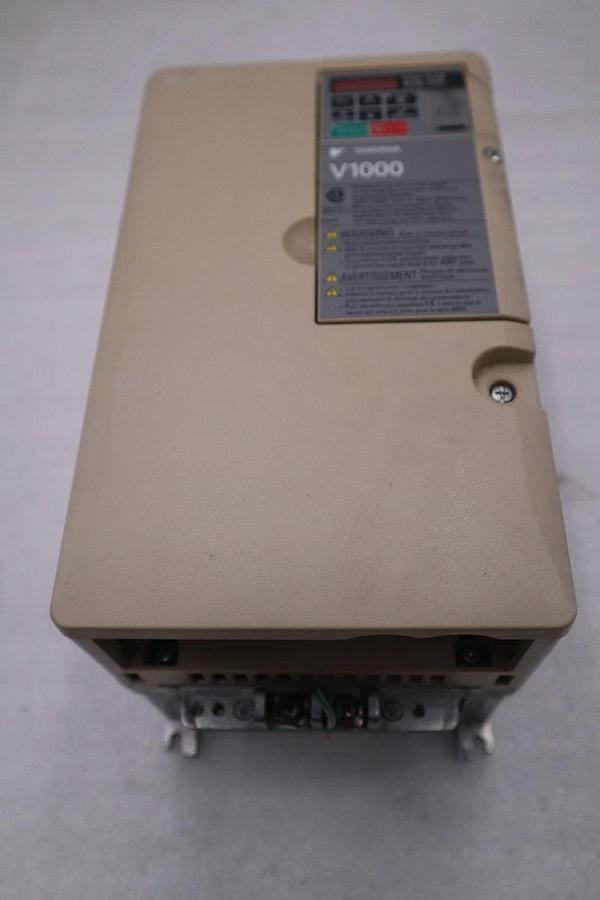 Used Yaskawa CIMR-VU4A0018FAA Rev D Drive V1000 380-480V - STOCK 5053CC