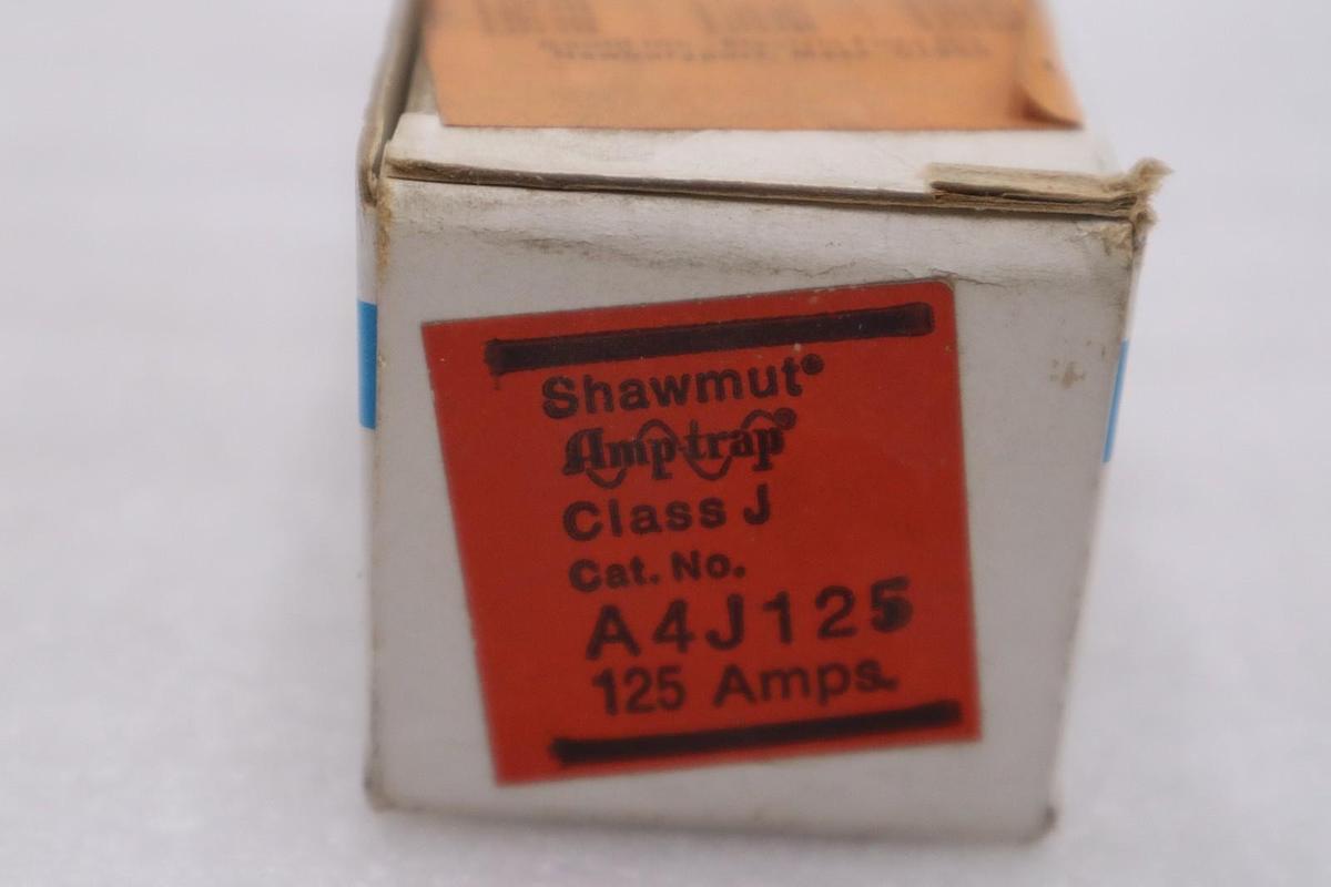 FERRAZ SHAWMUT A4J125 FUSE 125AMP 600V - NEW IN BOX - STOCK GF542A