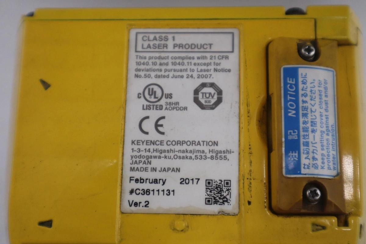 Used Surplus Keyence SZ-04M Multi-Function Safety Laser Scanner STOCK 5228CC