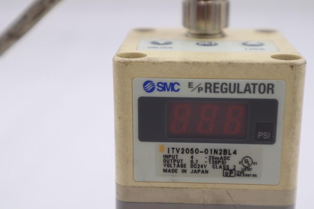 Used SMC ITV2050-01N2BL4 / ITV205001N2BL4 (USED) STOCK K-2374
