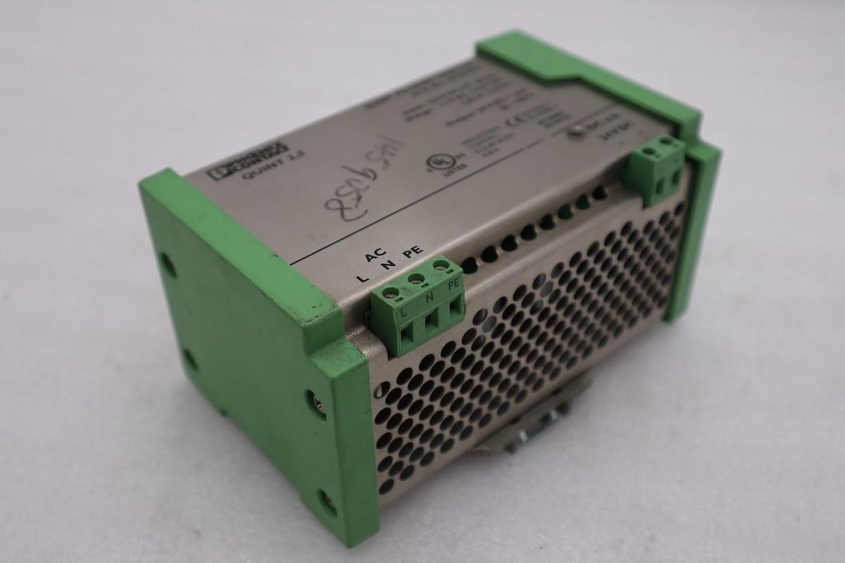 Used PHOENIX CONTACT QUINT-PS-120AC/24DC/2.5 POWER SUPPLY  STOCK H557A