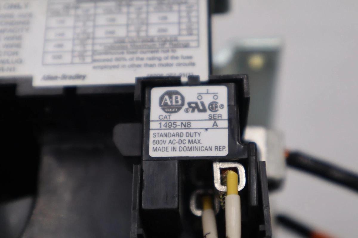 Used ALLEN BRADLEY 1494V-DS400 /1494V-FS60 DISCONNECT SWITCH / A 400A 600V STOCK 5305