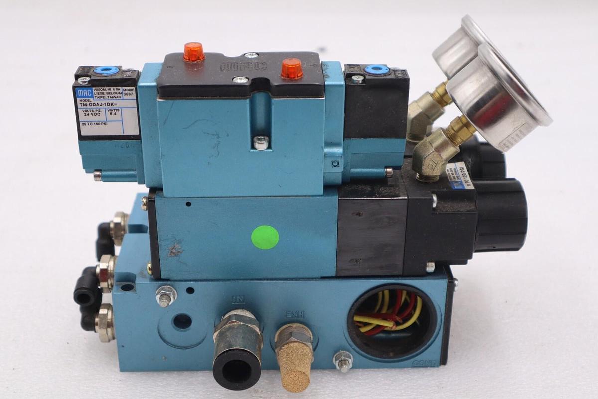Used MAC TM-DDAJ-1DK SOLENOID VALVE 25 TO 250 PSI STOCK #324-A