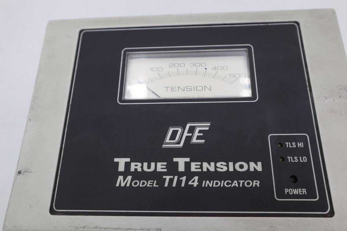 Used DFE True Tension Model TI-14 TI14-0500 0-500 Tension STOCK 4504