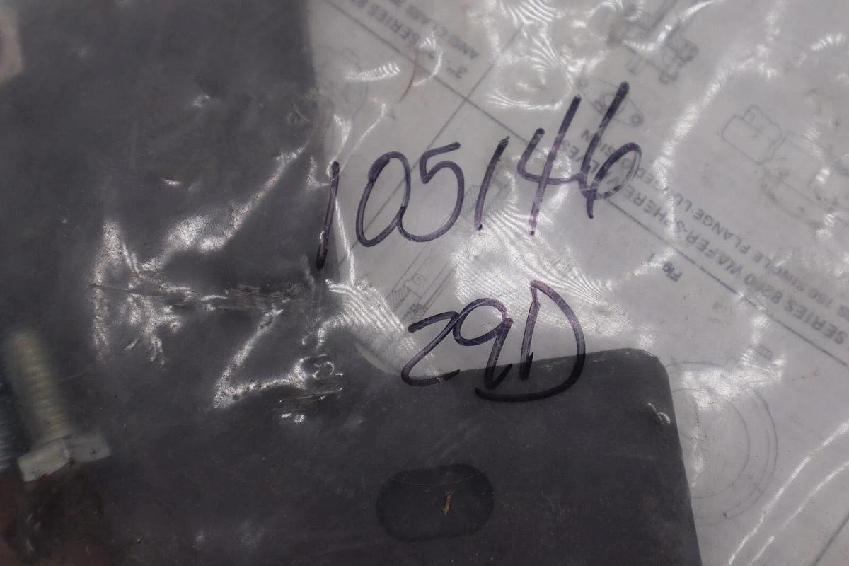 NELES-JAMESBURY 10514629D WAFER SPHERE VALVE 3" - 12" SERIES STOCK #3478-A