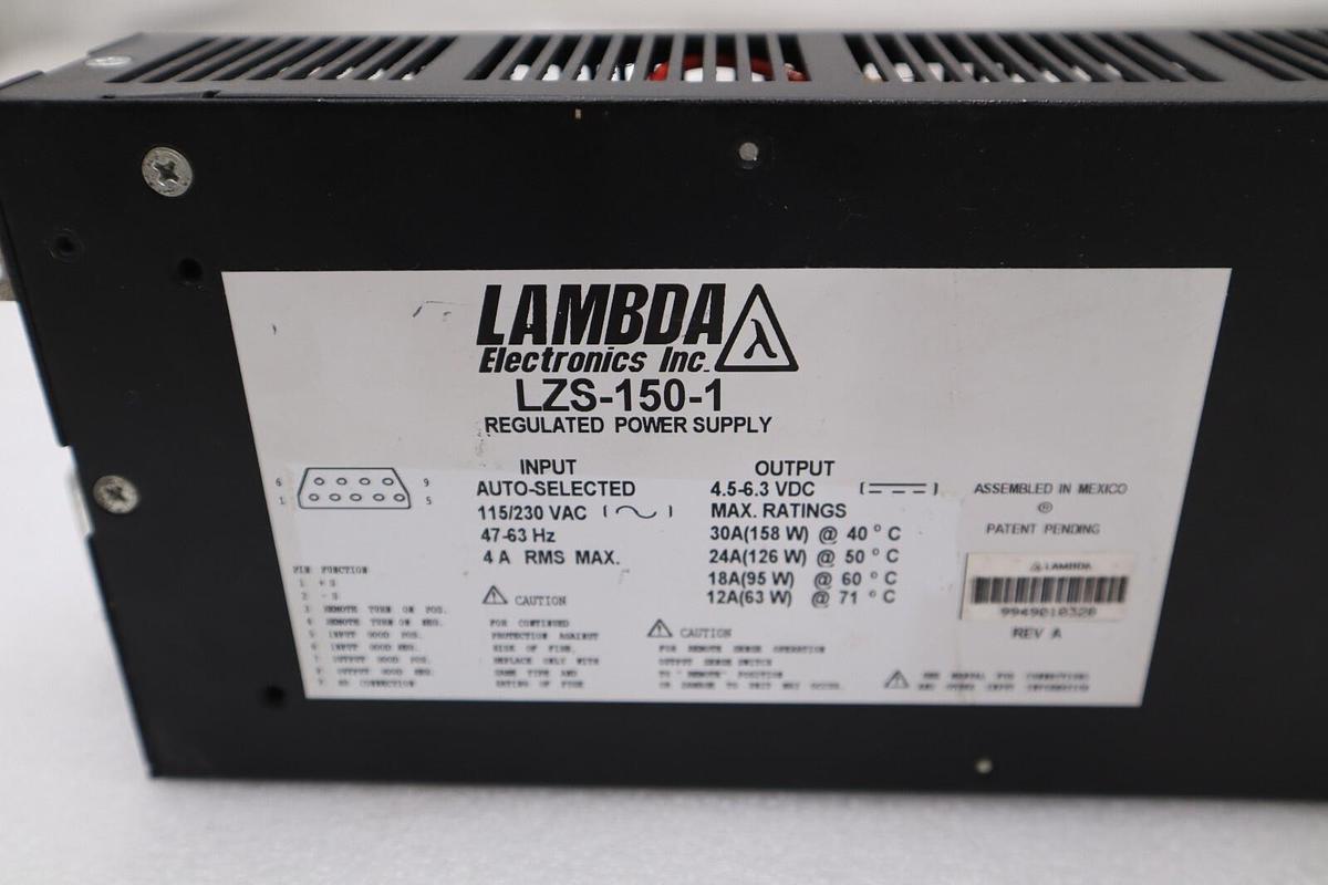 Used LAMBDA LZS-150-1 REGULATED POWER SUPPLY STOCK H1228