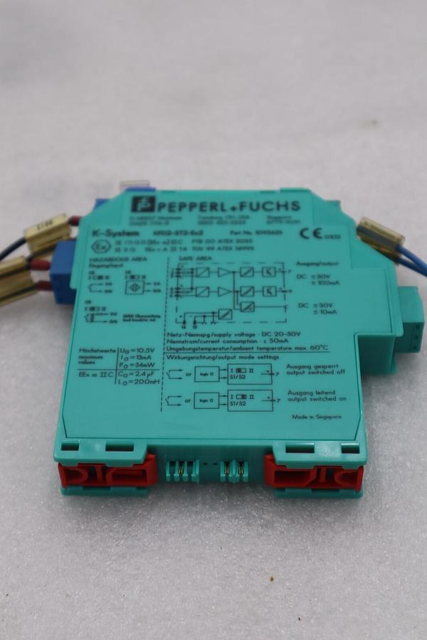 Used Pepperl + Fuchs KFD2-ST2-Ex2 Switch Amplifier K-System 1095625 STOCK K-3830