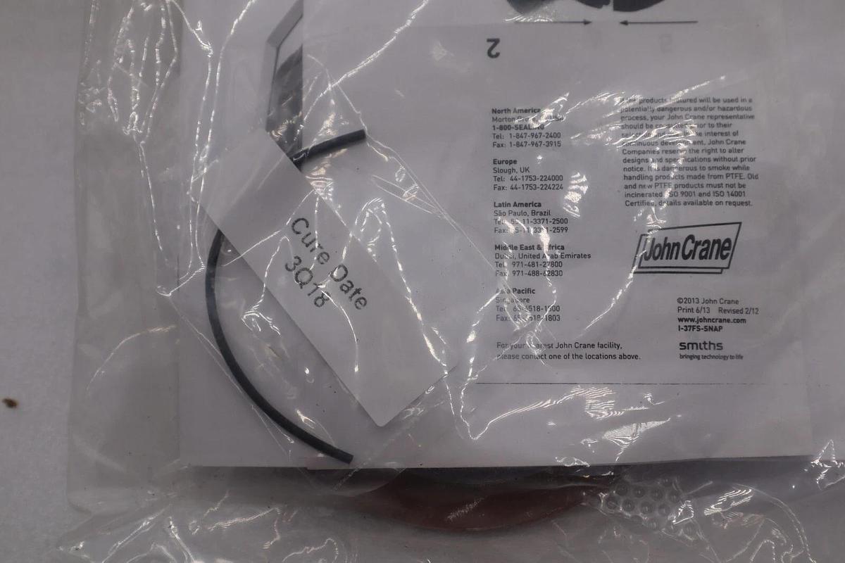 John Crane Type 37FS/37FSB Split Pump Seal A3730000012682 New Open Box #K-2174