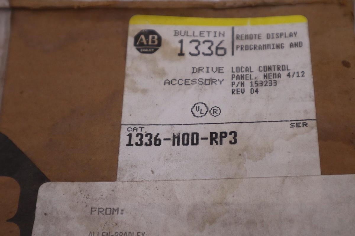 Used AB Allen-Bradley 1336-MOD-RP3 Local Control Panel --- AS PICTURED STOCK CC212