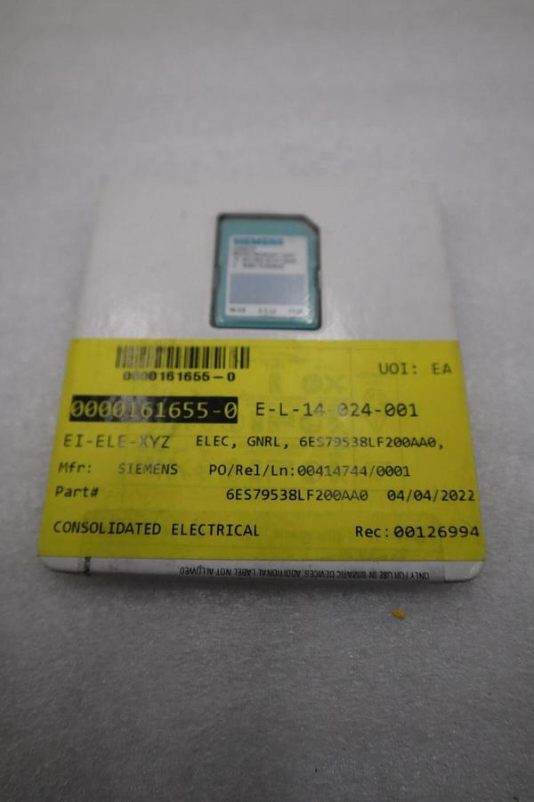 NEW Siemens SIMATIC S7-300 6ES7 953-8LF31-0AA0 64KB Memory Card STOCK G1A