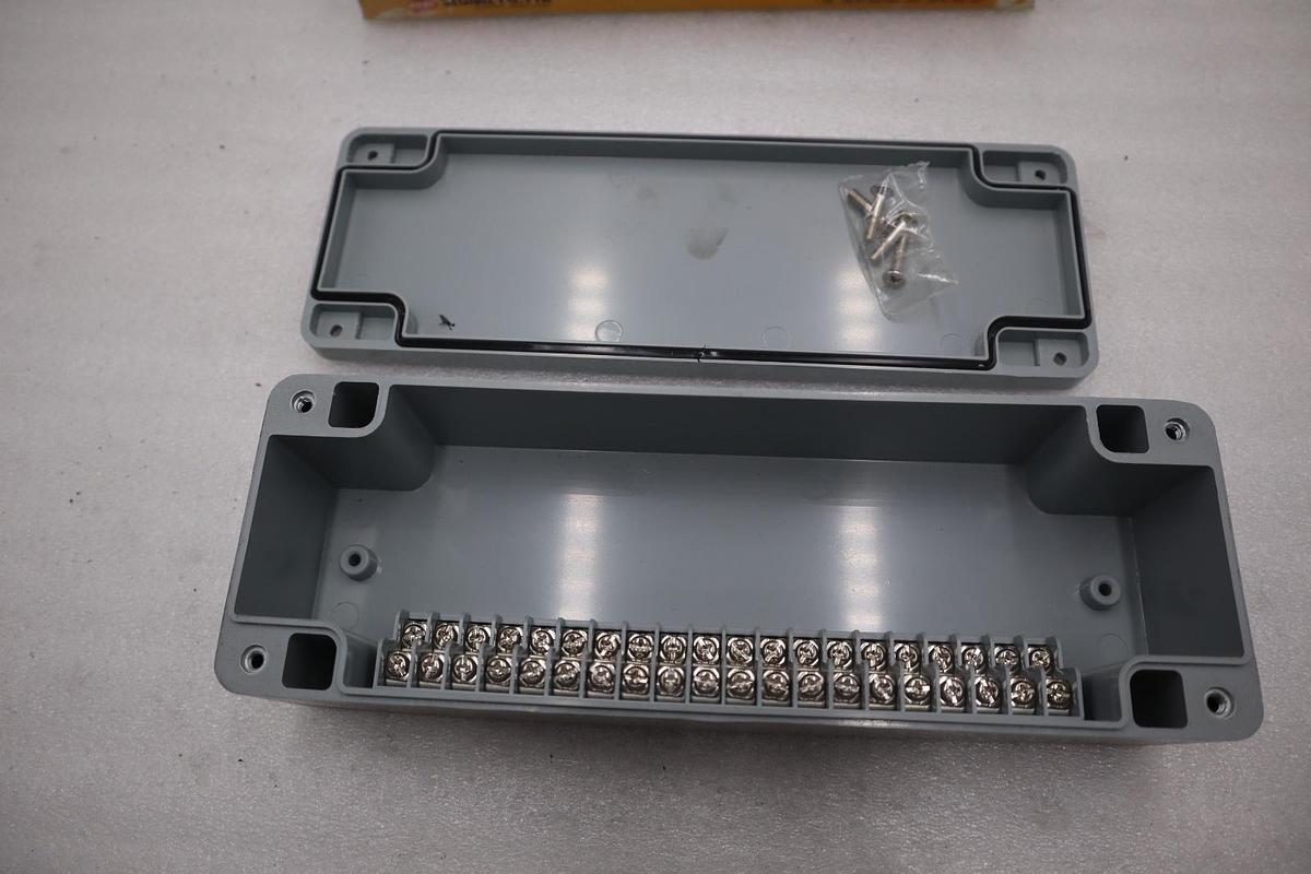 NEW SEGI BIZ TERMINAL BOX SG-TB-20PT GREY COLOUR - STOCK 3735CC
