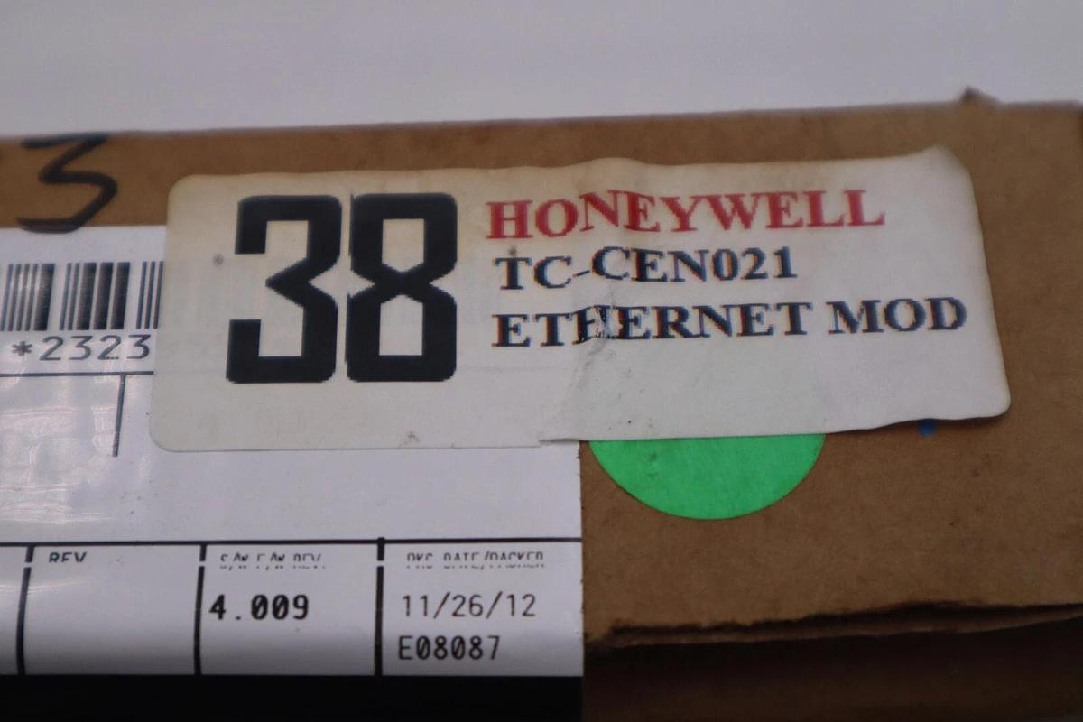 Used NEW SEALED HONEYWELL TC-CEN021 / TCCEN021 ETHERNET MODULE 10/100MB STOCK G549
