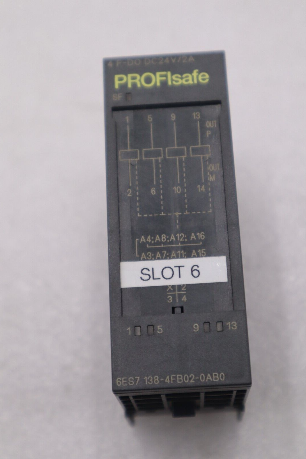 Used SIEMENS 6ES7 138-4FB02-0AB0 SIMATIC S7 ELECTRONIC CONTROL MODULE STOCK K-3942