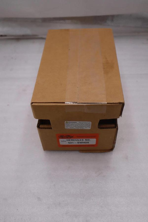 Used NEW LINEMASTER HERCULES NO. 531-SWH0X FOOT SWITCH 531SWH0X STOCK GF-1379