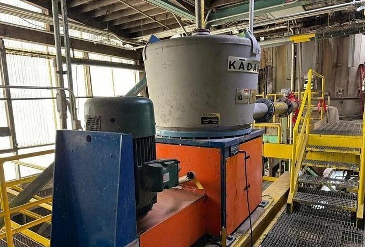 Used KADANT BLACK CLAWSON FLOAT PURGER SIZE 75-25 DEFLAKING COARSE SCREEN