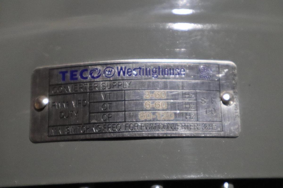 Used TECO-Westinghouse MAX-PE NP0034 TYPE AEHH8P 182T STOCK HS31