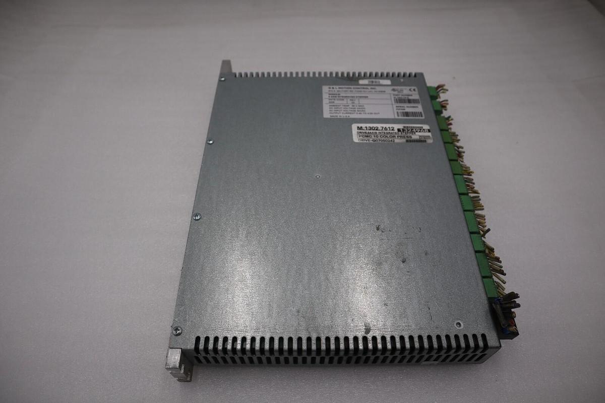 Used G & L MOTION CONTROL M.1302.7612 5-Axis Integrated Stepper 32Vac STOCK 5142A