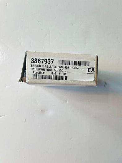 Siemens 3RV1902-1AB4 Undervoltage Trigger -#K-596