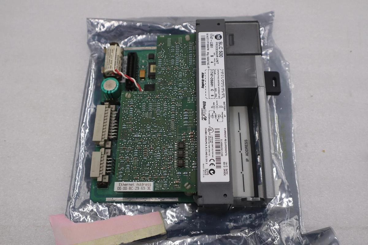Refurbished Allen Bradley 1747-L551 SLC 500 SLC 5/05 CPU Processor Controller Ser A STOCK H5