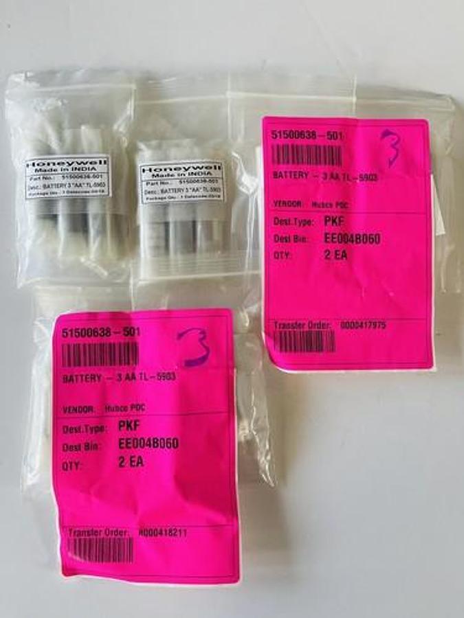 Tadiran TL-5903 AA 3.6V Lithium Battery - Lot Of 2 Packs (6 Pieces) #K-1015