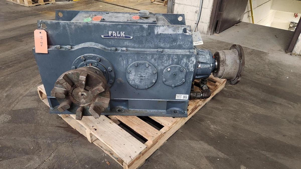 Used Speed Reducer Gear Box FALK MODEL 2080yb2-l RATIO 9.162 70 HP MANUFACTURED 2021