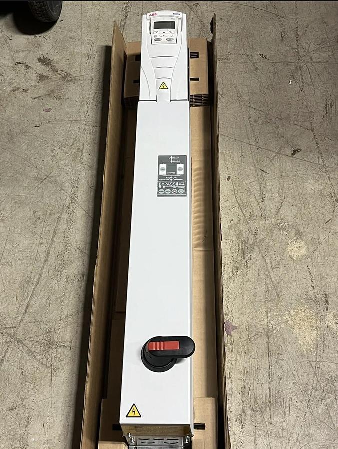 New ABB ACH550-VD-06A6-2 VFD with bypass 1.5 HP S-233
