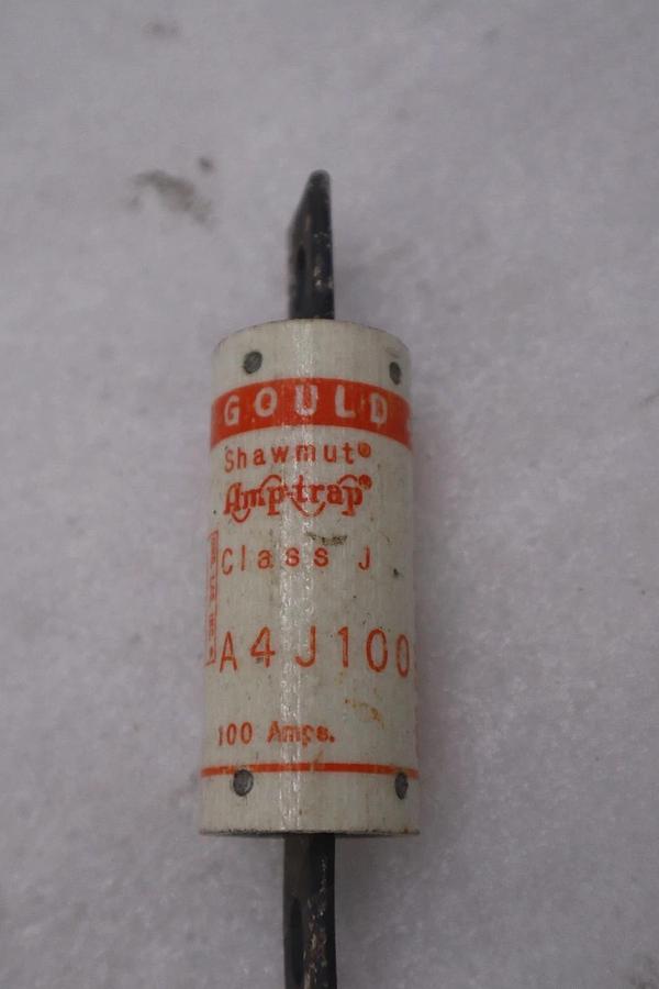 LOT OF 3 - Mersen A4J100 100Amp Fast-Acting Class J Fuse - STOCK GF631A