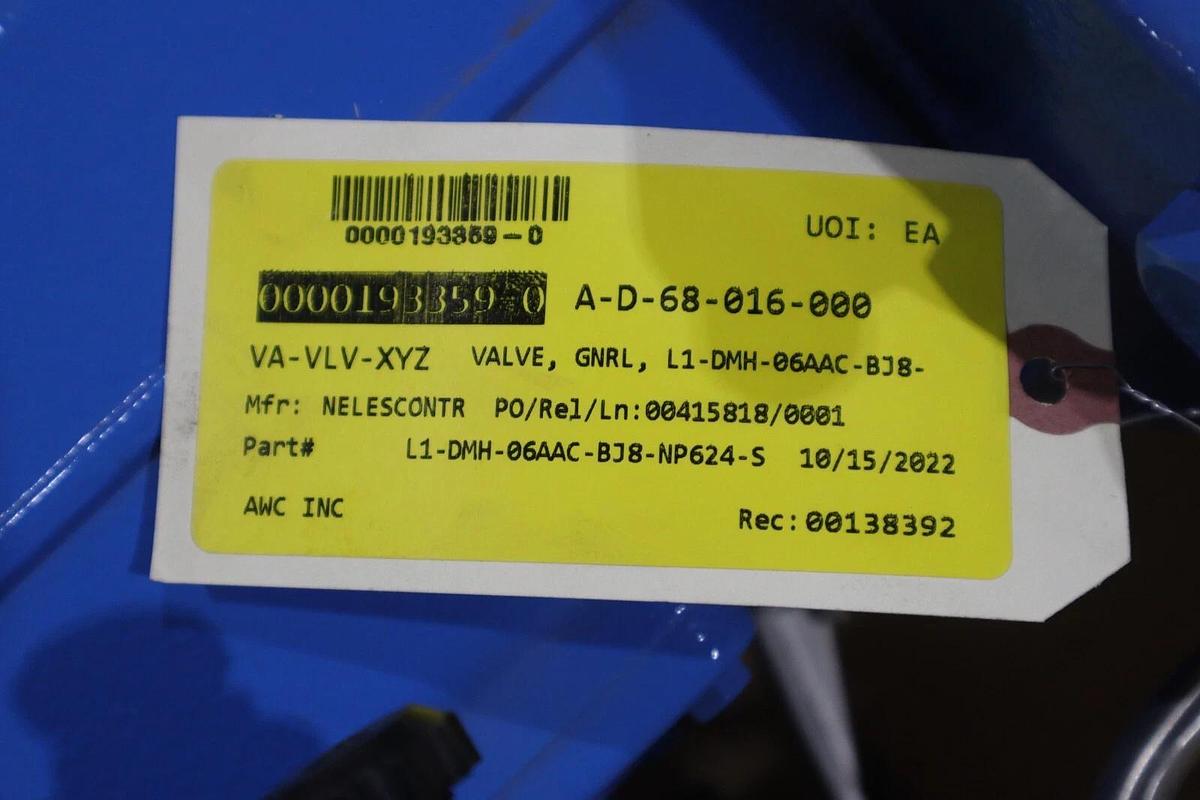 Used NELES METSO VALMET AWC VALVE NEW OR REBUILT UNIT