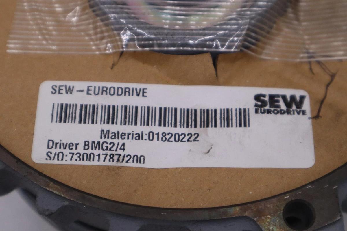 Used SEW BMG2 Motor Electric Brake Assembly with BMG2/4 Brake Pad - STOCK 5737CC