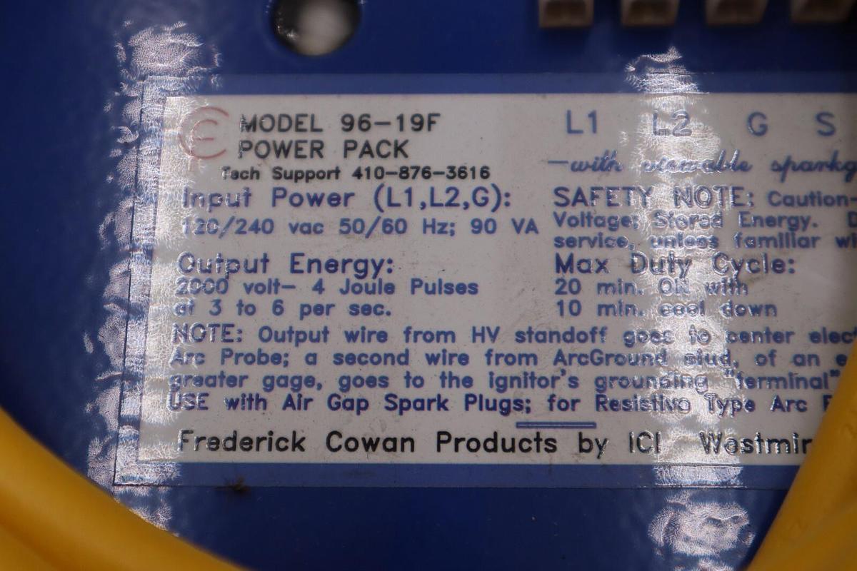 Used NEVER USED SURPLUS FREDERICK COWAN 96-19F/ Hoffman A10086CH UNIT STOCK 5919