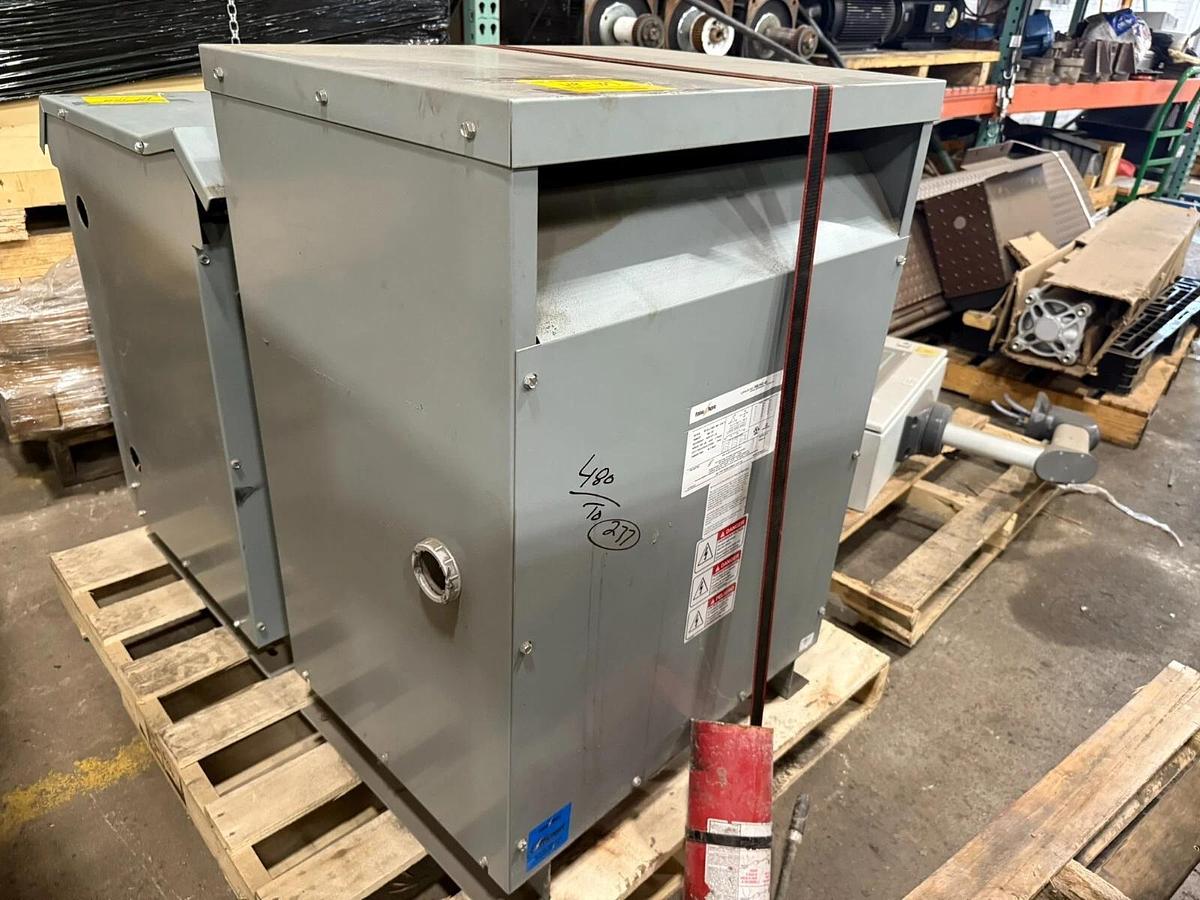 Used Federal Pacific T48LH42-45 Dry Type Transformer 45 kVa 480V to 480Y/277V #HP-107