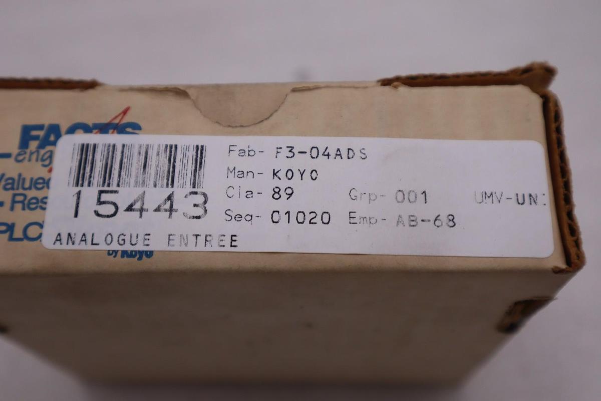 FACTS ENGINEERING F3-04ADS / F304ADS - NEW IN BOX - STOCK GF562A