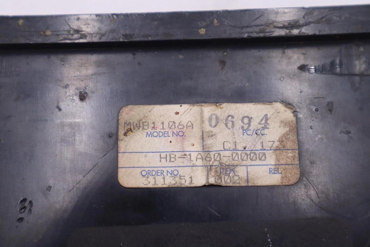 Used ELECTRONIC COUNTERS & CONTROLS MWB1106A MICRO-WIZ #4086