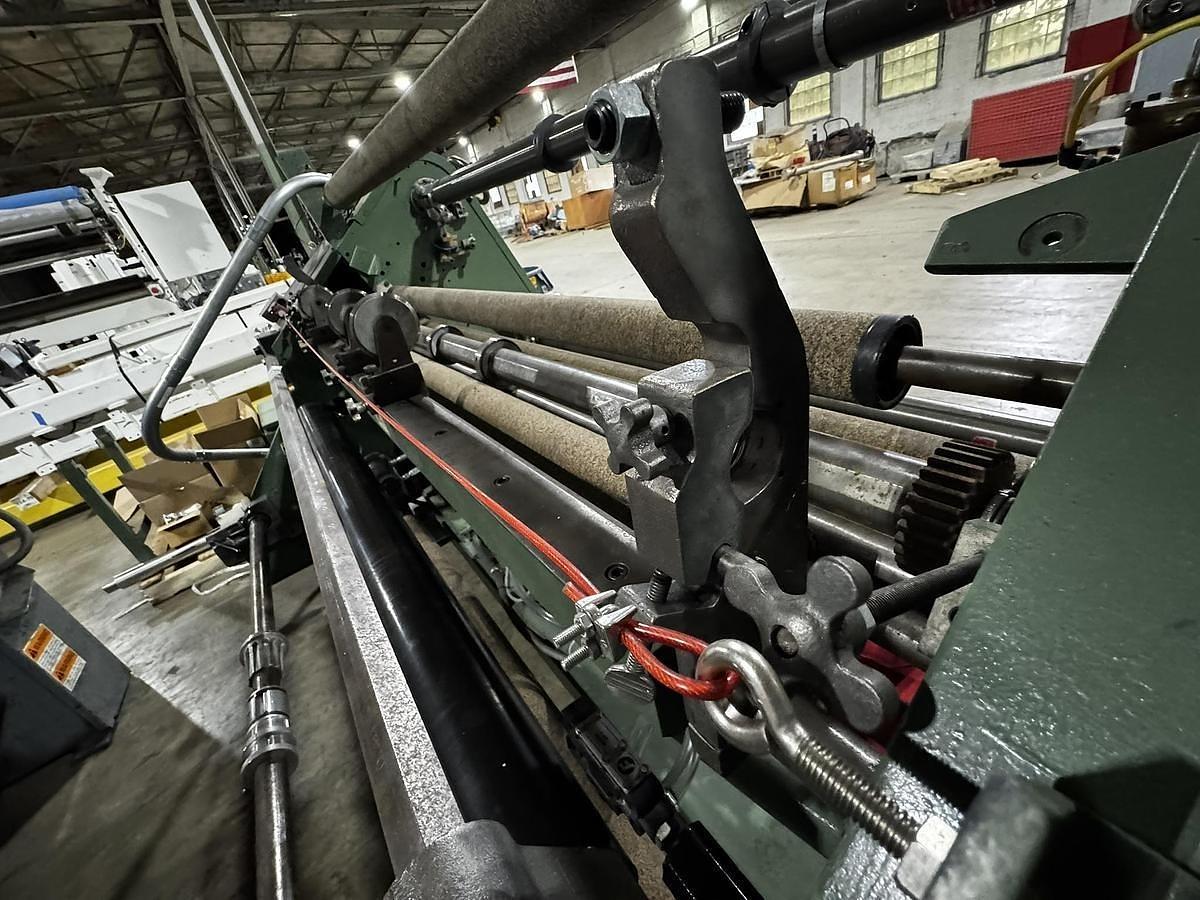 Used 62" DUSENBERY MODEL 635 BL DUPLEX SLITTER REWINDER